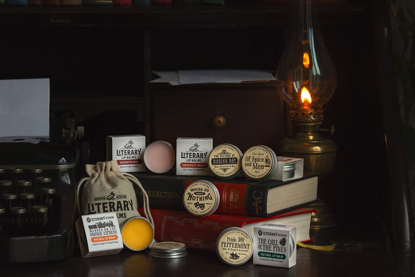 A Little Means A Lot - Literary Lip Balms