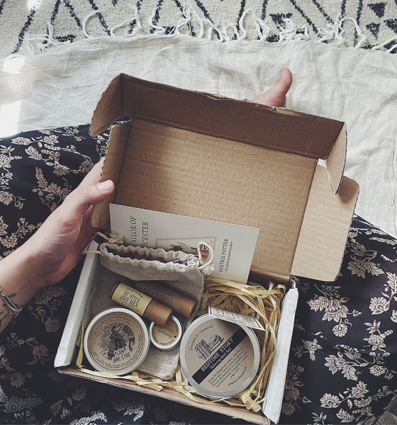 Literary Lip Balms Gift Set For Book Lovers & Writers