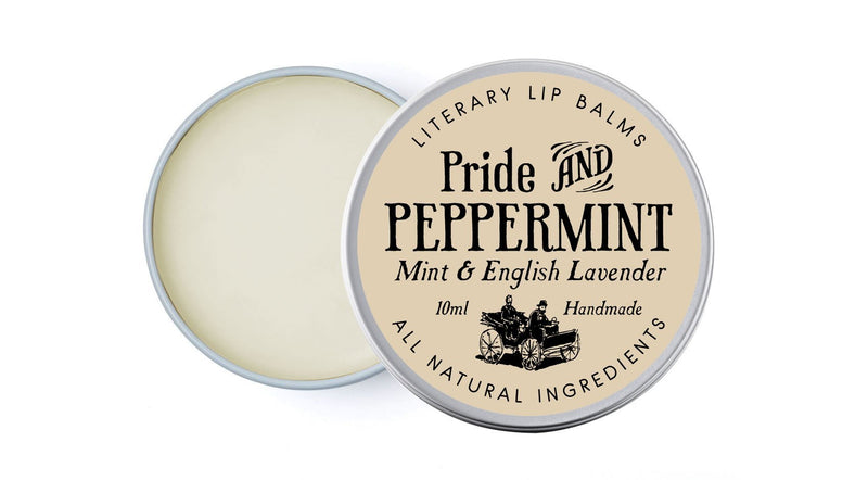 Pride and Peppermint Lip Balm (Lavender & Mint) - lip balm by Literary Lip Balms