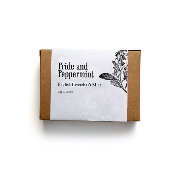 Pride and Peppermint Soap Bar - Soap by Literary Lip Balms