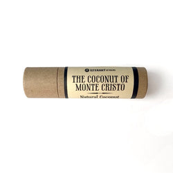 The Coconut of Monte Cristo Eco Lip Balm - lip balm by Literary Lip Balms